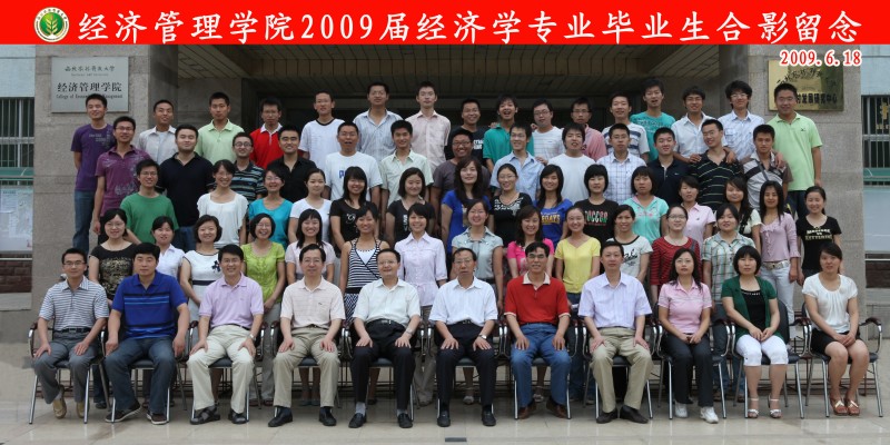 2009届bwin必赢唯一官方网站经济学专业毕业生合影.JPG